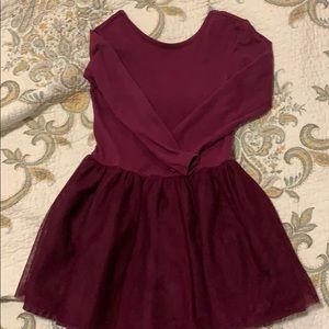 Burgundy Dress